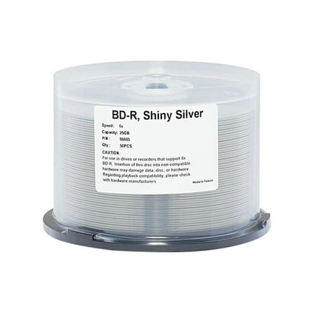 UPC: 0023942984856 | Verbatim Blu-ray Recordable Media – BD-R – 6x – 25 GB – 50 Pack Spindle