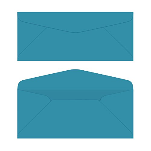 10 Business Color Mailing Envelopes 4 1/8 X 9 ½ inches 24lb Bond