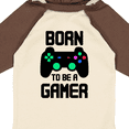 thumbnail image 4 of Inktastic Born to Be a Gamer with Controller Boys or Girls Long Sleeve Baby Bodysuit, 4 of 5