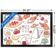 thumbnail image 2 of Mimi & Neko - Lunch Wall Poster, 14.725" x 22.375" Framed, 2 of 6