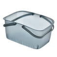 thumbnail image 1 of Organizador de ducha portátil, bolsa de plástico para ducha, cubo organizador de ducha para residencia universitaria con asas, organizador de ducha para baño y cocina, 1 of 4