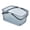 Grey, variant on Clearance Kitchen Cleaning Supplies under $10,Shower Caddy Basket Portable Shower Tote Plastic Dorm College Shower Organizer Bucket With Handles Storage Shower Caddy Organizer For Bathroom And