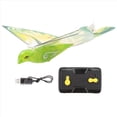 thumbnail image 4 of 2X Pájaro A Control Remoto Simulación del Vuelo de Ala de Aleteo Pájaro de Inducción ÁGuila Eléctrica Pájaro Biónico de Control Remoto Verde, 4 of 5