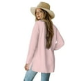 thumbnail image 3 of SCRAWLGOD Cat Fall Cardigan Sweaters for Women Lightweight Graphic Sweatshirts Size 2XL Long Sleeve Activewear Women Jacket Loose Sweater Coat with Pockets for Picnic, 3 of 7