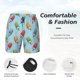 thumbnail image 3 of Fotbe Modern Ice Cream Traje de Baño para Hombre – Shorts de Natación de Secado Rápido con Forro y Bolsillos-X-Large, 3 of 6