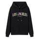 thumbnail image 1 of Sudadera con capucha Gibobby con Estampado de letras para Mujer negro S, 1 of 3