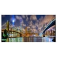 thumbnail image 2 of Manhattan in Memory of September 11 - Cityscape Canvas Print, 2 of 3