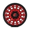 thumbnail image 3 of Fuel 1PC Cast Aluminum Rim D834 17X9 6X5.5 C-RED-BLK-RG -12MM, D83417908445, 3 of 3