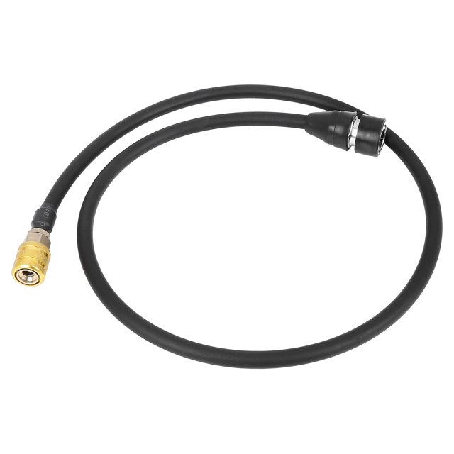 Manguera Unique Bargains 100cm flexible inflador Redondo Adaptador conector