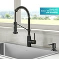 thumbnail image 4 of KRAUS Kitchen Soap and Lotion Dispenser in Spot-Free Black Stainless Steel, 4 of 11