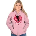 thumbnail image 3 of Betty Boop Fans Lovers Cute Heart Zip Hoodie Sweatshirt Women Brisco Brands 5X, 3 of 6