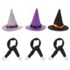 thumbnail image 1 of 6pcs decoraciones de botellas de Halloween adornos de botella decoraciones festivas, 1 of 6
