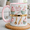 Black, variant on Baking Coffee Mug with Cupcake & Rolling Pin Design, Gift for Bakers