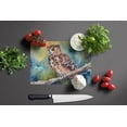thumbnail image 3 of Tawny Owl Glass Cutting Board 12 in x 15 in, 3 of 5