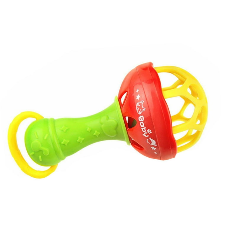 Tarmeek Baby Toys for 6 to 12 Months Toddlers Baby Hand Bell Rattles Ball Toys 0 6 Months Activity Ball Infant Toys Shaker Grab Rattle for Girl Boy