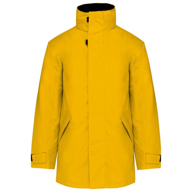 Kariban - Cazadora / Abrigo parka Modelo performance hombre caballero (Amarillo/Gris oscuro) Kariban UTRW731_yellowdarkgrey
