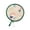 E, variant on Mini Japanese Fan Portable Foldable Cartoon Print Pocketsized Lot T3 H7Q8