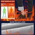 thumbnail image 3 of YUCOLEN Women's Waterproof Fleece Lined Snow Ski Pants Winter Warm Softshell Insulated Outdoor Hiking Pants Black M, 3 of 6