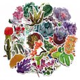 thumbnail image 1 of 70PCS Luggage Sticker Removable Succulent Cactus Laptop Sticker Guitar Sticker, 1 of 6