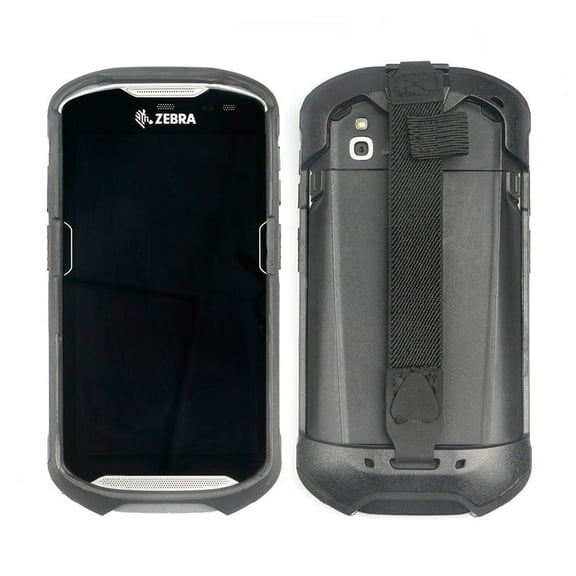 Protective Cover Bumper Case Rugged Boot SG-TC5X-EXO1-01 with Hand Strap for Zebra TC51 TC510K TC52 TC56 TC57