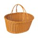 thumbnail image 2 of Cesta de picnic Cesta de Pascua Cesta tejida Cesta rústica ligera tejida a mano Almacenamiento 38 x 30 x 18 cm, 2 of 9