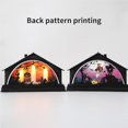 thumbnail image 2 of Casa Luminosa Led De Halloween Exquisita Construcción Iluminada De Halloween Edificio De Luz Retro Decorativo De Halloween Para Fiesta Hogar De Halloween Advancent HA027563-02, 2 of 7