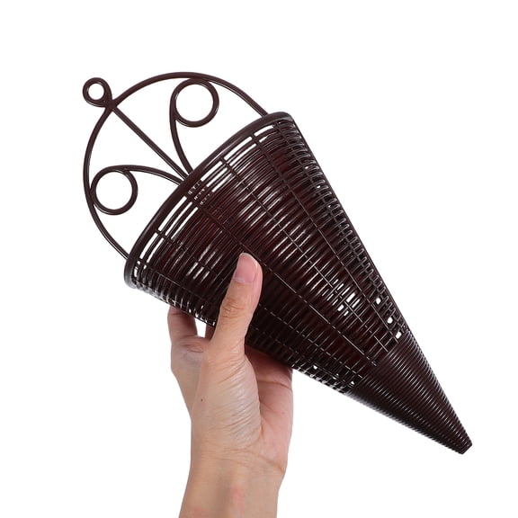 Raindrops Hanging Plant Wall Decor Brown 3Pcs
