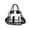 Black, variant on Transparent Clear School Backpack, Clear Bag Tote Bag,Water-Resistant , Shoulder Travel, Reinforced Shoulder Straps