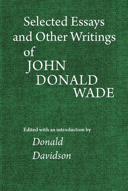 John wade essay image