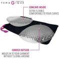 thumbnail image 3 of Silicone Bra Pads Inserts Cups - Waterproof Perforated Breast Padding For Bathing Suit & Swimming A-b Cup, 3 of 5