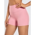 thumbnail image 2 of Shorts CRZ YOGA Sensación Desnuda 4" Cintura Alta Rosa S, 2 of 5