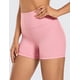 thumbnail image 2 of Shorts CRZ YOGA Sensación Desnuda Cintura Alta 10 cm Rosa M, 2 of 5