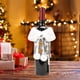 thumbnail image 5 of Decoraciones navideñas, adornos navideños, regalos navideños, funda para botella de vino, ropa, bolsa con adornos para botellas de vino, decoración para la mesa de la cena de Navidad, regalos, funda p, 5 of 6