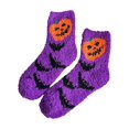 thumbnail image 4 of jiaxiM 5 Pairs Fall Fuzzy Socks, Lounge Socks, Halloween Mid‑Calf Sock Set, Breathable Plush Textile, Expandable Silhouette, Cozy Wear For Cool Evenings, 4 of 4