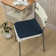 thumbnail image 4 of LMTODLFG Cushion Pads Chair Cushions for Outdoor Furniture Square Strap Garden Chair Pads Seat Cushion for Outdoor Bistros Stool Patio Dining Room for Kitchen Dining Office Chair Clearance, 4 of 5