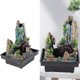 thumbnail image 1 of Fuentes De Mesa De Interior Desk Desk Rockery Decoratopns Fuente De Escritorio De Resina Ambiental Relajación Con Atomizador Y Luz Para La Oficina En Casa, 1 of 7