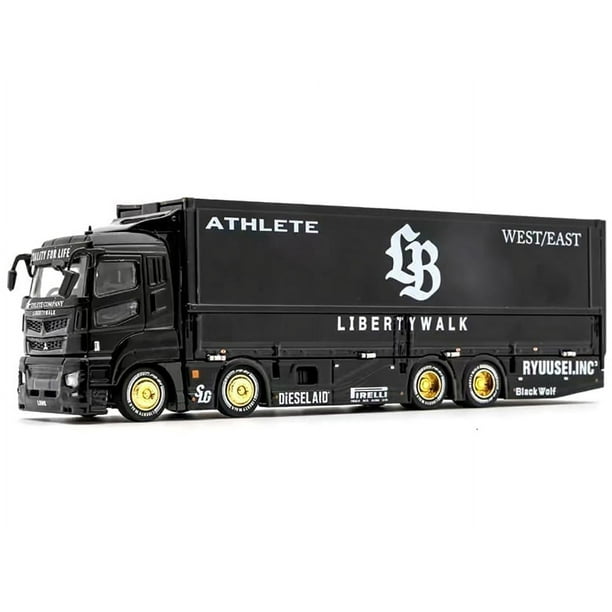 ミニカー LIBERTY WALK Mitsubishi Fuso Super Great Mitsubishi Fuso Super Great Transporter RHD 