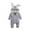 Gray, variant on FRSASU Infant Baby Boys Girls Cartoon Ears Hooded Romper Jumpsuit Outfits Yellow 12-18Months