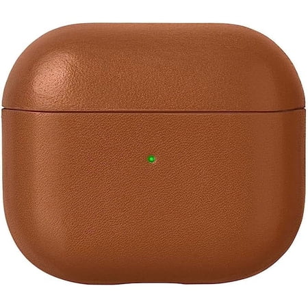 Native Union Leather Case - Handcrafted Italian Leather Case - Compatible with AirPods Gen 3 (Tan)