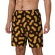 thumbnail image 1 of Fotbe Peanuts5 Traje de Baño para Hombre – Shorts de Natación de Secado Rápido con Forro y Bolsillos-Small, 1 of 6