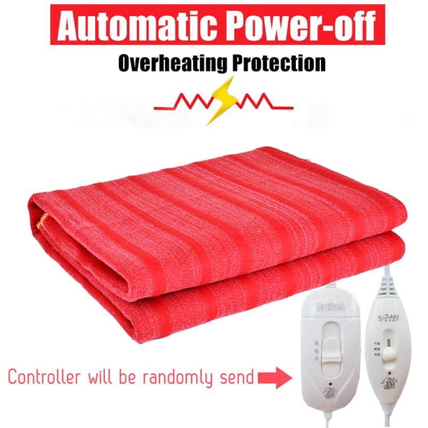 Manta eléctrica de apagado automático, calentador de seguridad, termostato de colchón, alfombra, sábanas calentadoras de invierno, colchón eléctrico