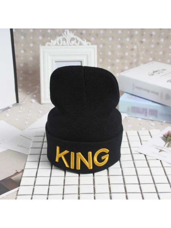 Family Beanie Hat King Queen Prince Princess Hat Gift Funny Winter Hats Swag B3 