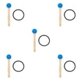 thumbnail image 1 of Advancent Crystal Bowl Knocking Stick Instrumento de percusión Accesorios Mallet Therapy Drumstick Yoga Regalo de Navidad Azul Type2 NO2, 1 of 6