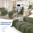 thumbnail image 5 of JIATER Sofa Cover Slipcover Couch Cover Durable Furniture Protector for Pets Home Decor 71"x102" Green, 5 of 7