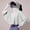 White, variant on Going Out Tops Women, Long Sleeve Hooded UV - Blocking Jacket with Face Cover & Detachable Hood for Daily Commute, Jogging & Weekend Getaways