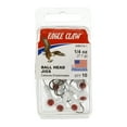 thumbnail image 2 of (2 pack) Eagle Claw Ball Head Fishing Jig, Glow, 1/4 oz., 10 Count, 2 of 8
