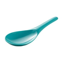 Hutzler 8-Inch BPA-Free Melamine Rice Paddle / Wok Spoon - Turquoise