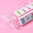 thumbnail image 3 of Juego de 4 piezas de Mahjong Racks GUSTARIA, acrílico transparente, 50 cm, con pulsadores, 3 of 9