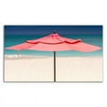 thumbnail image 3 of 21" x 12" Solo Umbrella by Verne Varona - Wall Art Print on Canvas Fabric White, 3 of 3