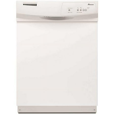 Adb1300Afw Built-In 24" Tall Dishwasher With Electronic Front Controls White 3 Cycles